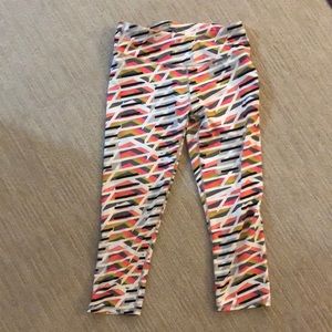 Patterned Fabletics Cropped Leggings!